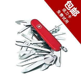Authentic brand new edition in Hong Kong 30 feature pack mailing Switzerland Saber 91MM mm Switzerland sent Vickers champion knife card