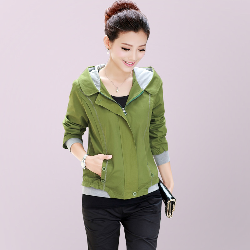<em>短外套女春秋新</em>迈帛专柜正品时尚大码小外套秋