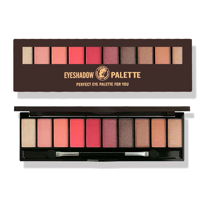 Tina Streamer Phantom of the Opera Eye shadow Net red eye shadow 10 colour ins Ultra-fire Earth colors Matte Nude make-upin the Makeup/Perfume/Beauty tools , Eyeshadow category - from Buy2taobao.com to provide professional Taobao agent buy service