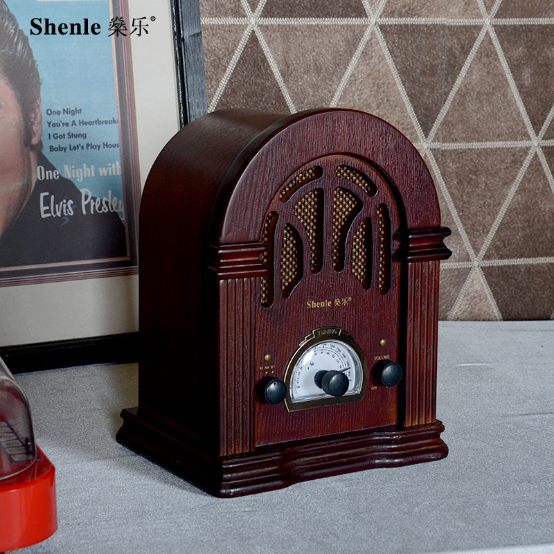 Son Le( shenle )woodiness Full band Retro the elderly radio To fake something antique old-fashioned Bluetooth stereo FM/AMin the Audio appliances , Radio head category - from Buy2taobao.com to provide professional Taobao agent buy service