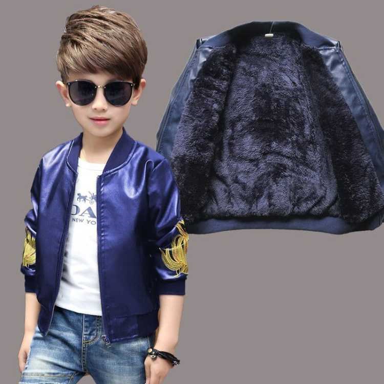 Boy coat New leather Children's clothing baby Jacket CUHK 2-15 boy blue black PU leather clothingin the Children/Baby/Family fitted , Coat/Jacket/Overcoat , Jacket/Leather clothing category - from Buy2taobao.com to provide professional Taobao agent buy service
