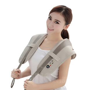  正品 舒和 颈肩乐 肩颈捶打按摩披肩 肩部 颈椎按摩器 颈部 腰部