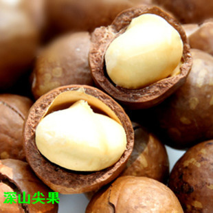  最近出厂 特产零食坚果之王特级夏威夷果奶油味500g送开口器 特价