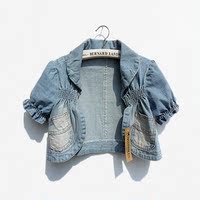 小<em>外搭夏</em>短款女装薄款<em>开衫</em> 夏天<em>雪纺</em>披肩短袖