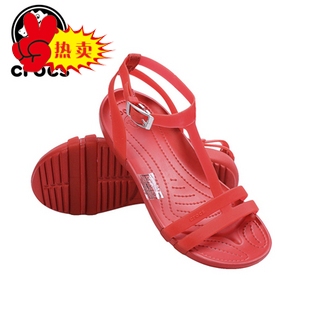  特价包邮Crocs正品赛丝女凉鞋卡骆驰女鞋罗马平跟潮流鞋11838-12U