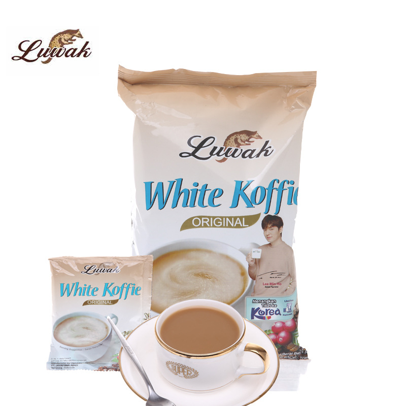 Luwak印尼進口貓屎露哇速溶白咖啡粉原味三合壹400g/袋裝20g*20條在類目 咖啡/麥片/衝飲, 速溶咖啡/咖啡豆/粉, 速溶咖啡中 - 來自Buy2taobao.com提供專業的淘寶代購服務