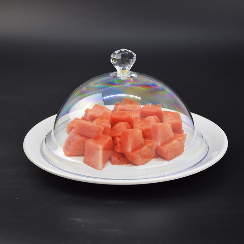 Cake bread Try to eat Fruit plate With cover multi-function Dessert plate originality circular Plastic Transparent cover Dessert platein the Tableware , Tableware , Fruit bowl/Fruit plate/Hamper category - from Buy2taobao.com to provide professional Taobao agent buy service