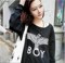 上下架计划:新款BIGBANG权志龙日系朋克boylondon老鹰图案长袖外套卫衣