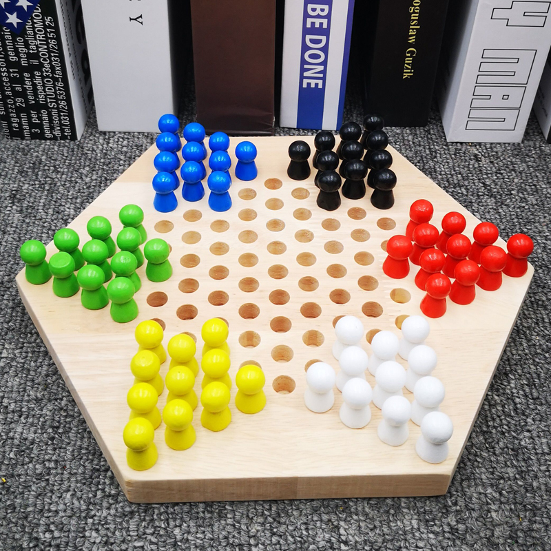 Chiao wood woodiness Six corners Checkers children intelligence Parenting interaction desktop game pupil Games 3-8 yearin the Toy/Childs/Puzzle/Building block/Model , Children's Chess/Table Games , Checkers category - from Buy2taobao.com to provide professional Taobao agent buy service