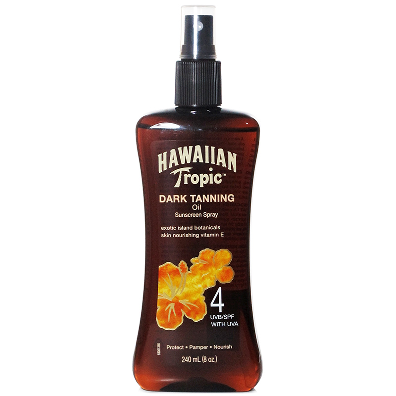 美国HawaiianTropic夏威夷SPF4美黑油助晒油喷雾古铜色至尊黑鬼油在类目 美容护肤/美体/精油, 身体护理(新), 喷雾中 - 来自Buy2taobao.com提供专业的淘宝代购服务