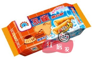 3袋包郵 台灣乖乖孔雀雞蛋卷心酥63g 越冰越好吃在類目 零食/堅果/特產, 餅乾/膨化, 餅乾(新), 蛋卷餅乾中 - 來自Buy2taobao.com提供專業的淘寶代購服務
