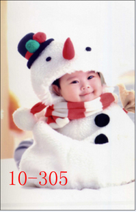 Children photography clothing/preschool stage clothing/qinzi field student performance clothing/snowman modelling
