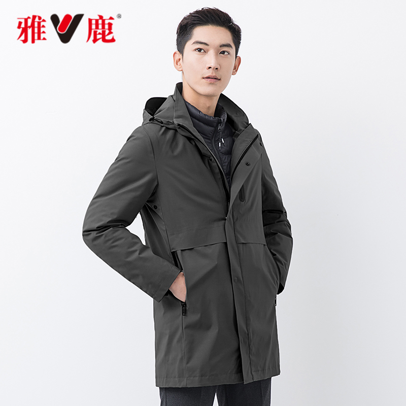 YT6787140yaloo/ Yalu Down Jackets have cash less than that is registered in the accounts winter Male have more cash than can be accounted for overcoat Windbreaker Two typein the Men's clothing, Down category - from Buy2taobao.com to provide professional Taobao agent buy service