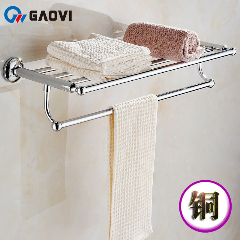 Germany Shower Room All copper Towel rack Towel rack Wall hanging TOILET Shelf towel bar hardware bathroom Pendantin the Decoration main material , Toiletries , Bathroom Hardware/Pendant , Towel rack/Towel rack category - from Buy2taobao.com to provide professional Taobao agent buy service