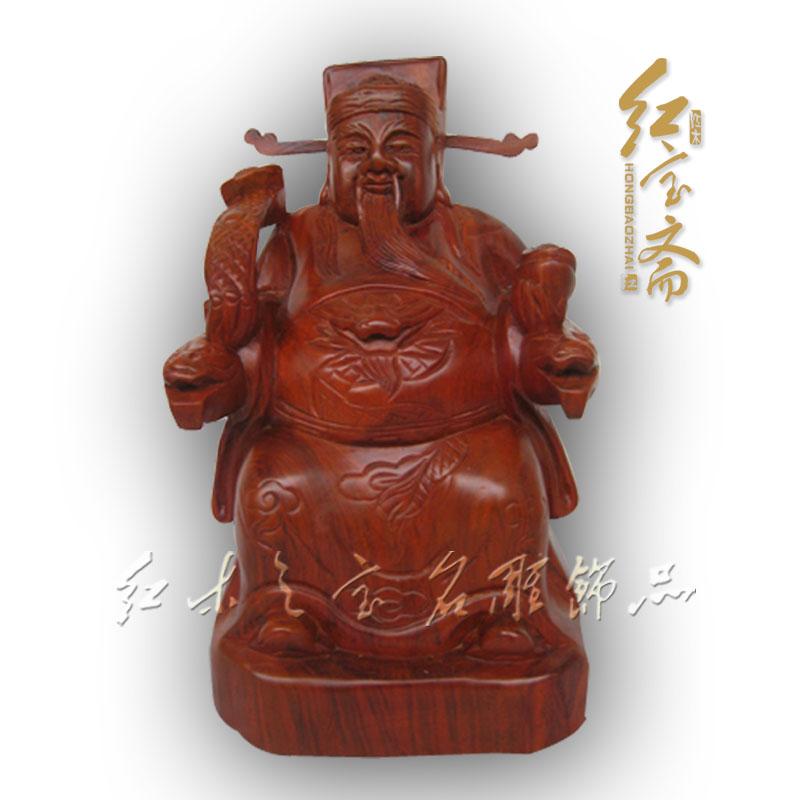 红宝斋 红木工艺品草花梨木雕灶王爷灶君灶公灶神财神爷 特价|ruв категории Домашний быт, резьба, резьба по дереву - от Buy2taobao.com для оказания профессиональной услуги покупки агента Taobao