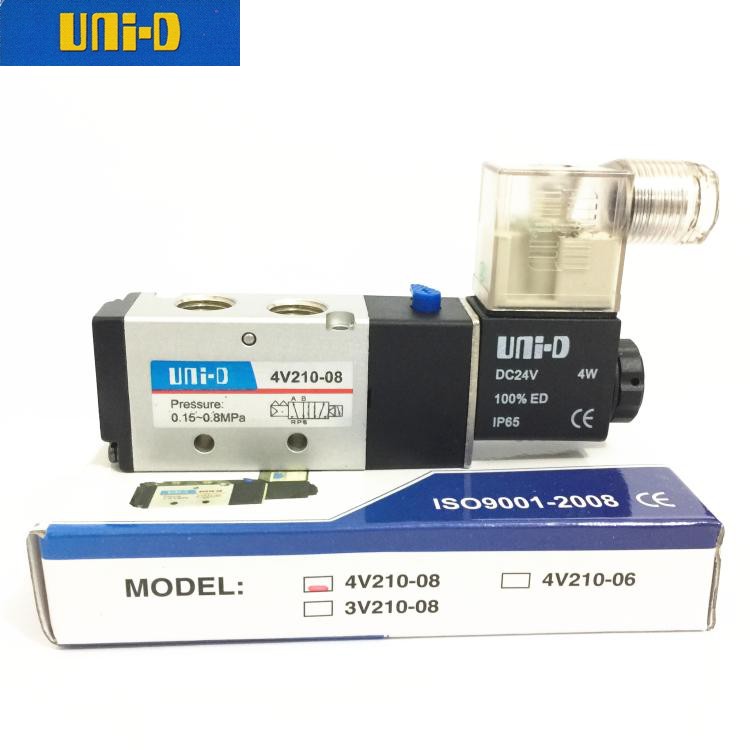 正品 UNI-D 索诺天工 二位五通 电磁阀 4V210-08 DC24V AC220V在类目 五金/工具, 气动工具, 气动元件中 - 来自Buy2taobao.com提供专业的淘宝代购服务