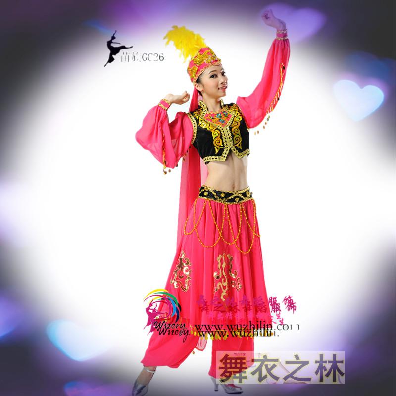 来吧姑娘表演服装花儿为什么这样红维族表演服装舞蹈服装维族GC26