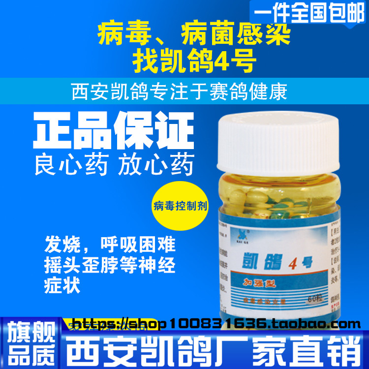 凱鴿鴿藥/鴿子藥/信鴿藥 凱鴿4號膠囊 病毒感染克星專用賽鴿藥品在類目 寵物/寵物食品及用品, 鳥類及用品, 鳥食中 - 來自Buy2taobao.com提供專業的淘寶代購服務