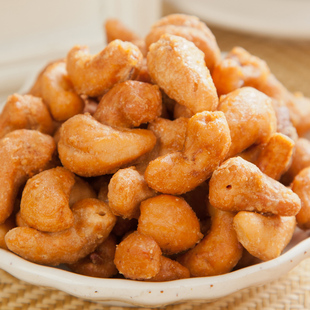  限时折扣 热卖 浙江特产 坚果零食 森宝炭烧腰果 干果仁 250g