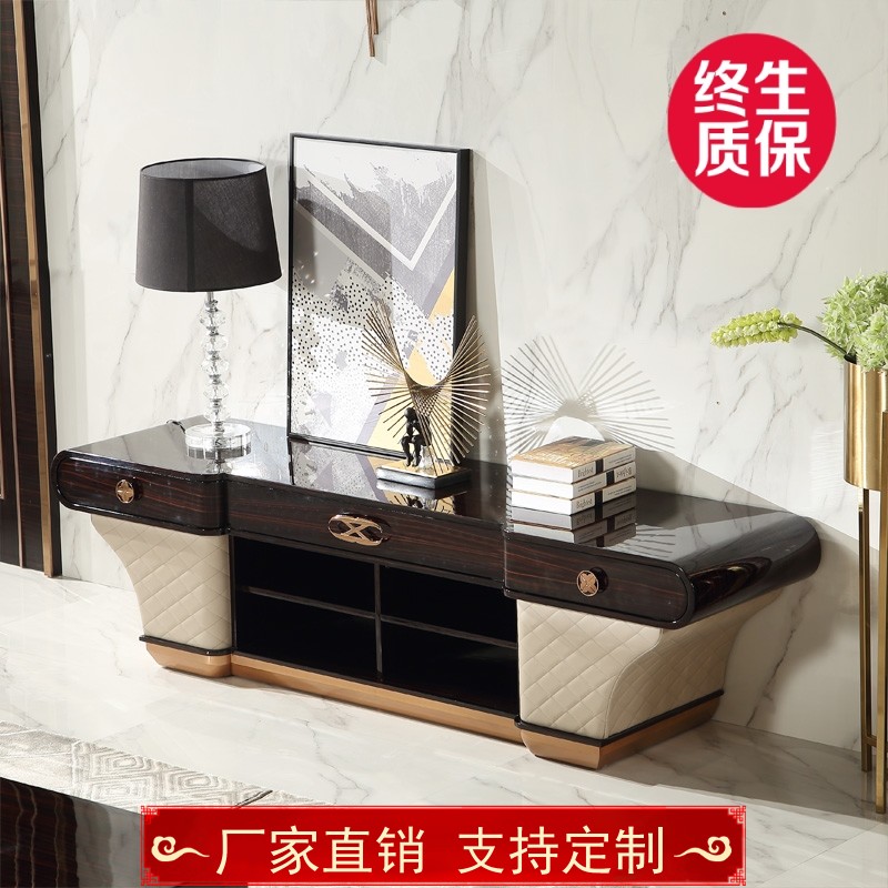 恮睦轻奢电视柜后现代客厅简约现代不锈钢家具小户型港式地柜|msdalam kategori perabot kediaman, kabinet, kabinet TV - dari Buy2taobao.com untuk memberikan perkhidmatan ejen Taobao profesional membeli