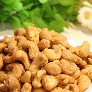  九唐 盐焗腰果 休闲零食 坚果炒货 买二件送保鲜罐 450g 包邮