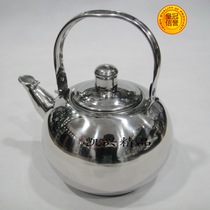 加厚不锈钢幼儿园牛奶壶清汤壶球形壶16cm1.5升鸣音壶茶壶玲珑壶在类目 厨房/烹饪用具, 烹饪用具, 锅具/煲/烧水壶, 烧水壶中 - 来自Buy2taobao.com提供专业的淘宝代购服务
