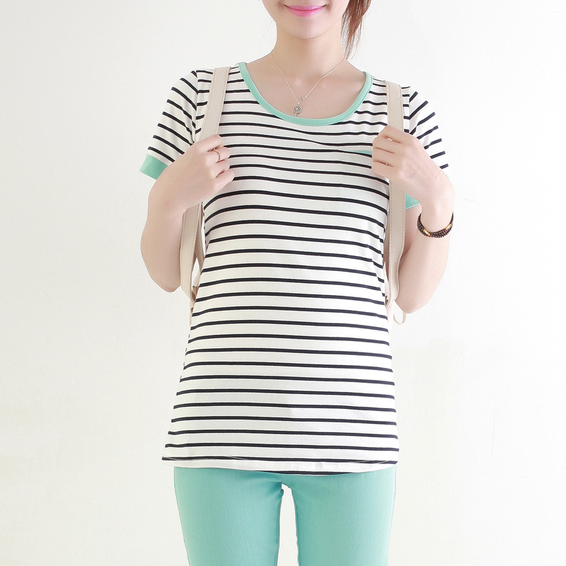 韩版圆领短袖直筒...