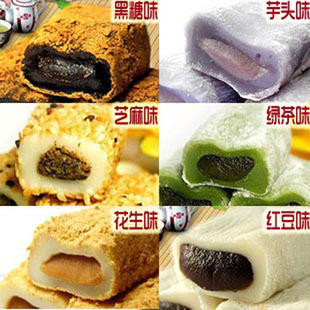  台湾特产 雪之恋手造麻薯/麻糬 三叔公糕点6口味任选180g进口零食