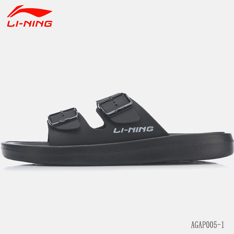 Lining/李宁男子2019夏季新品时尚轻便潮流耐磨防滑拖鞋AGAP005在类目 运动鞋new, 运动拖鞋中 - 来自Buy2taobao.com提供专业的淘宝代购服务