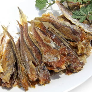  金鹏零食精装即食香酥无头小黄花鱼干200g 海鲜干货 鱼片