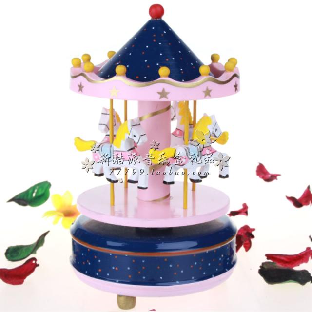 woodiness 18 merry-go-round Music box The music box City of sky men and women birthday children Valentine's Day giftin the Home accessories , Decorative items , Music Box category - from Buy2taobao.com to provide professional Taobao agent buy service