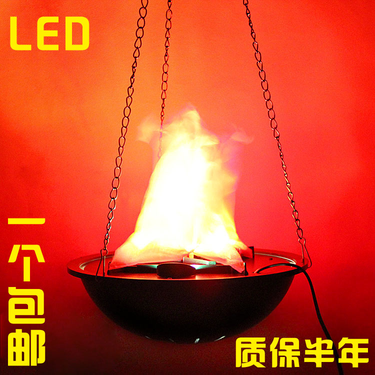 火焰灯KTV酒吧鬼屋装饰道具 婚庆大号仿真火盆灯吊灯 LED电子火盆|msdalam kategori mod main/animasi/Zhou Bian/cos/permainan papan, Parti/Magic Supplies, lain - dari Buy2taobao.com untuk memberikan perkhidmatan ejen Taobao profesional membeli