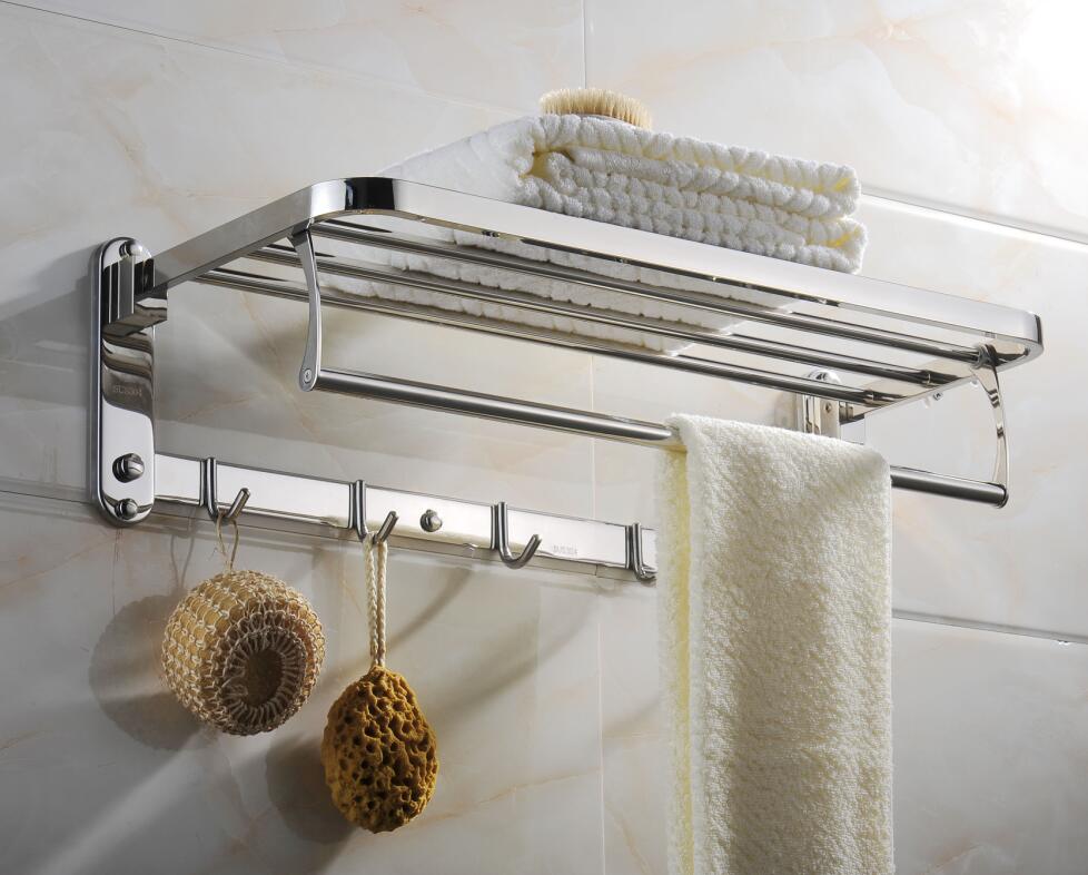 304 Stainless steel Towel rack TOILET Shelf Bathroom Hardware Pendant Free punch Shower Room hotel Towel rackin the Decoration main material , Toiletries , Bathroom Hardware/Pendant , Towel rack/Towel rack category - from Buy2taobao.com to provide professional Taobao agent buy service