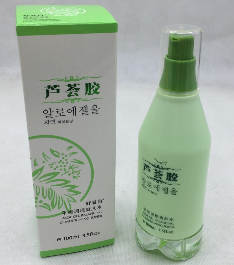 好易白芦荟胶平衡调理爽肤水舒缓保湿提亮化妆水护肤品面部100ml|msdalam kategori Beauty/badan/minyak pati, losyen/toner - dari Buy2taobao.com untuk memberikan perkhidmatan ejen Taobao profesional membeli