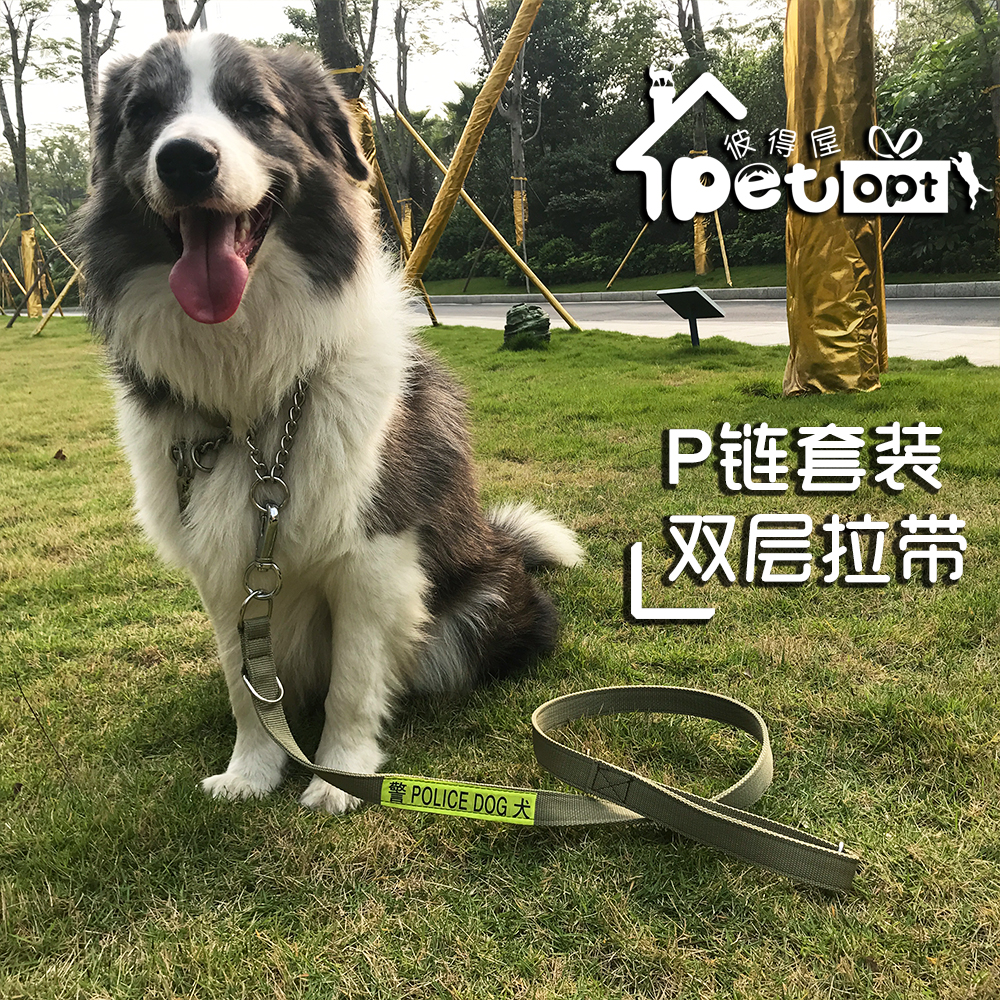 狗狗牵引绳半P链式训狗颈圈套装金毛哈士奇中大型犬狗链绳遛狗绳|ruв категории животное/Животное питание и принадлежностей, кошка/собака товаров, бытовой натяжного ремня - от Buy2taobao.com для оказания профессиональной услуги покупки агента Taobao