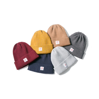 玩藥局.Bytehare.3407.秋冬保暖复古毛线针织帽情侣帽男士包头帽