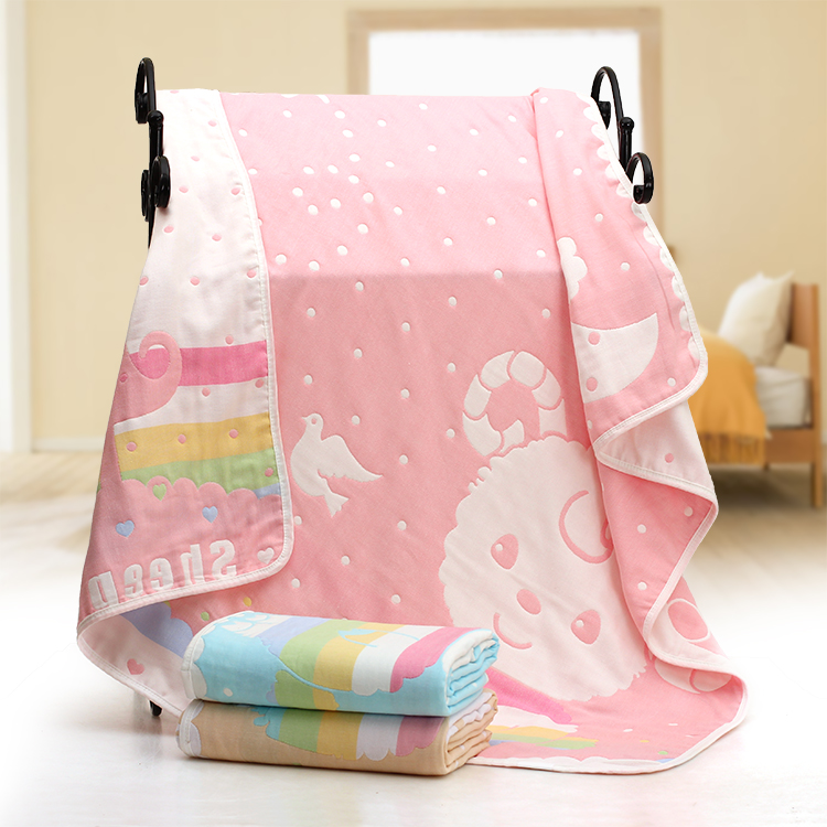 children Child Towel pure cotton Cartoon Bath towel square Gauze sheet kindergarten Siesta Air blanket Cool in summerin the Bedclothes , Leisure blanket/Woolen blanket/Carpet category - from Buy2taobao.com to provide professional Taobao agent buy service