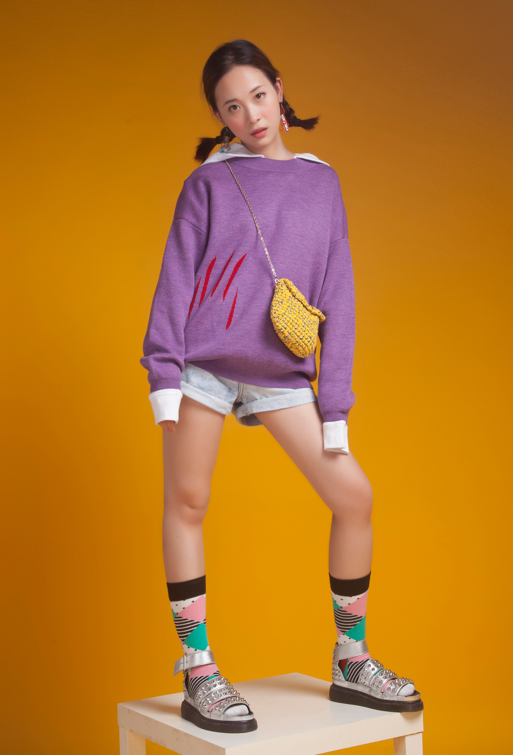 D.HOUSE Design cooperation funds 100% wool T-shirts Socket Easy sweater Sweater Catlikein the Women's clothing/Boutique , Sweaters category - from Buy2taobao.com to provide professional Taobao agent buy service