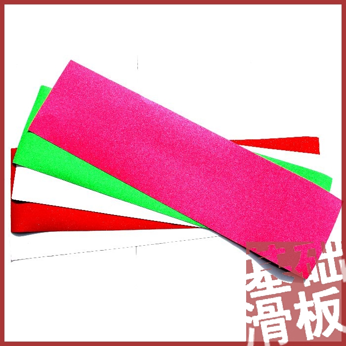 多色彩砂 出口砂纸!---基础滑板店在类目 运动/瑜伽/健身/球迷用品, 轮滑/滑板/极限运动, 极限装备/配件区, 滑板/漂移板砂纸中 - 来自Buy2taobao.com提供专业的淘宝代购服务