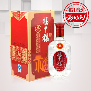  酒仙网 白酒 45度福中福祝君万福475ml