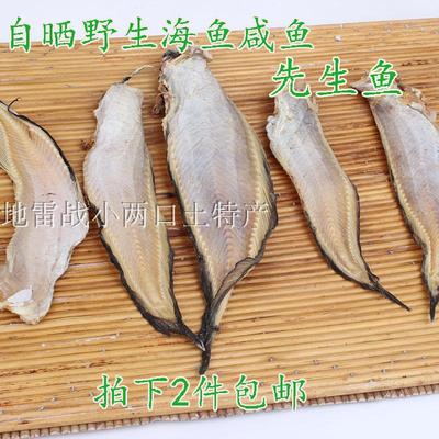咸鱼干货先生鱼干500g野生海鱼海猫鱼海兔鱼蛤蟆鱼老头鱼海鬼鱼
