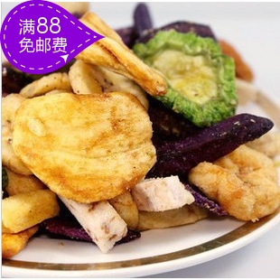  最新产 新包装越南皇冠德诚 AK综合蔬果干250克