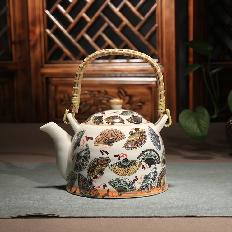 复古儿童喝茶茶壶搪瓷日式老式饭店茶具大号陶瓷凉水壶酒店开水壶在类目 餐饮具, 茶具, 茶壶中 - 来自Buy2taobao.com提供专业的淘宝代购服务
