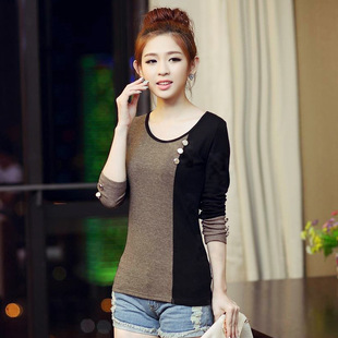 <em>淘宝网</em>2013<em>韩版女装</em>修身秋款中长款女式长袖