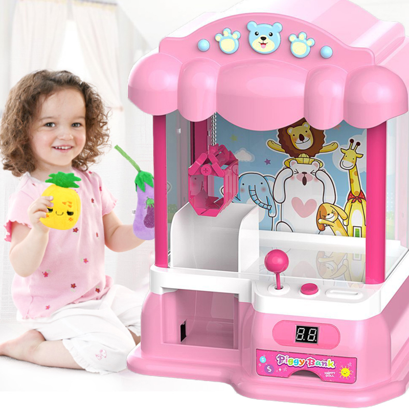 Trill children household Doll machine small-scale Mini Candy Machine Clip doll Electric recreational machines Toysin the Toy/Childs/Puzzle/Building block/Model , Pleasure/Teaching Equipment/Large facilities , Amusement category - from Buy2taobao.com to provide professional Taobao agent buy service