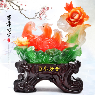  结婚礼物创意时尚实用摆件新婚婚庆婚礼礼品朋友婚房订婚高档家居