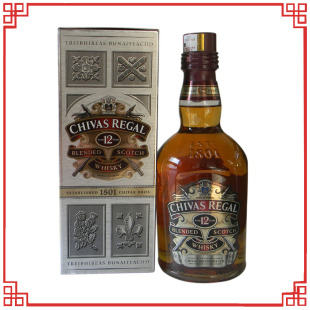  特价洋酒原装进口芝华士12年苏格兰威士忌CHIVAS 有盒正品行货