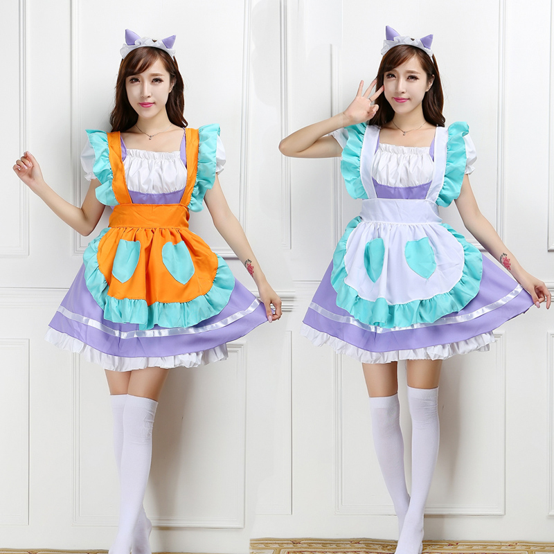 新款cosplay服装女仆装lolita猫星人女佣装餐厅咖啡厅女装表演服在类目 模玩/动漫/周边/cos/桌游, Cosplay服饰/道具/服务, Cosplay女装中 - 来自Buy2taobao.com提供专业的淘宝代购服务