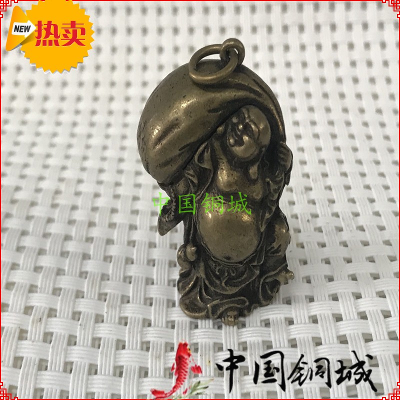古玩黄铜颈饰吊坠钥匙扣挂件铜杂件腰坠配饰铜器工艺摆件收藏复古在类目 古董/邮币/字画/收藏, 金属/搪瓷器具, 铜器中 - 来自Buy2taobao.com提供专业的淘宝代购服务