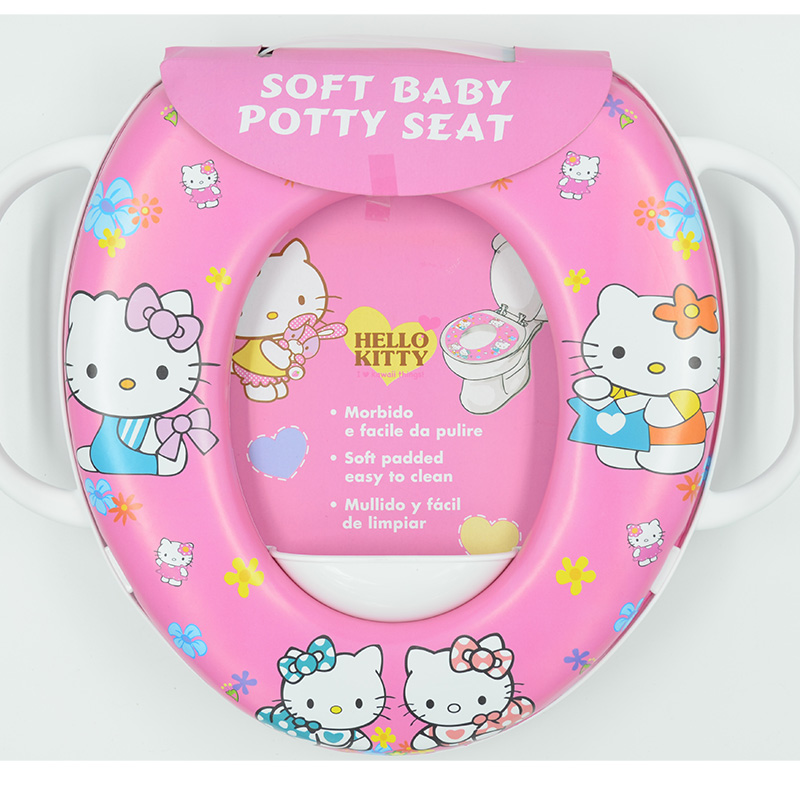迪斯尼儿童马桶圈 宝宝坐便器 婴儿马桶软垫 KITTY猫图案在类目 尿片/洗护/喂哺/推车床, 理发器/指甲钳/体温计等日常护理小用品, 儿童坐便凳中 - 来自Buy2taobao.com提供专业的淘宝代购服务